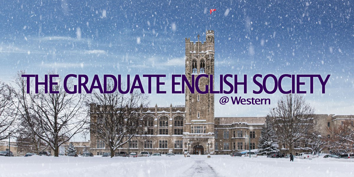 The Graduate English Society, Background image of University College covered in snow
